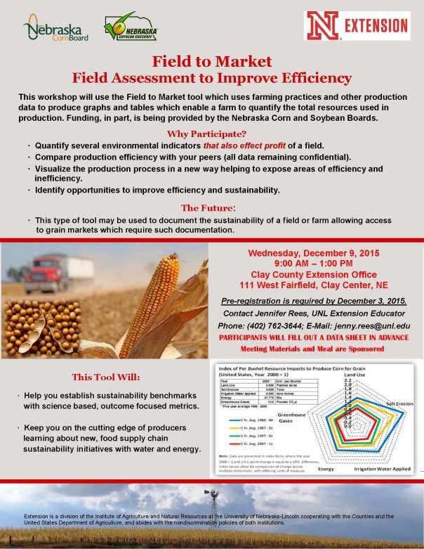 Field to Market Flyer 2015 - Clay County (1)